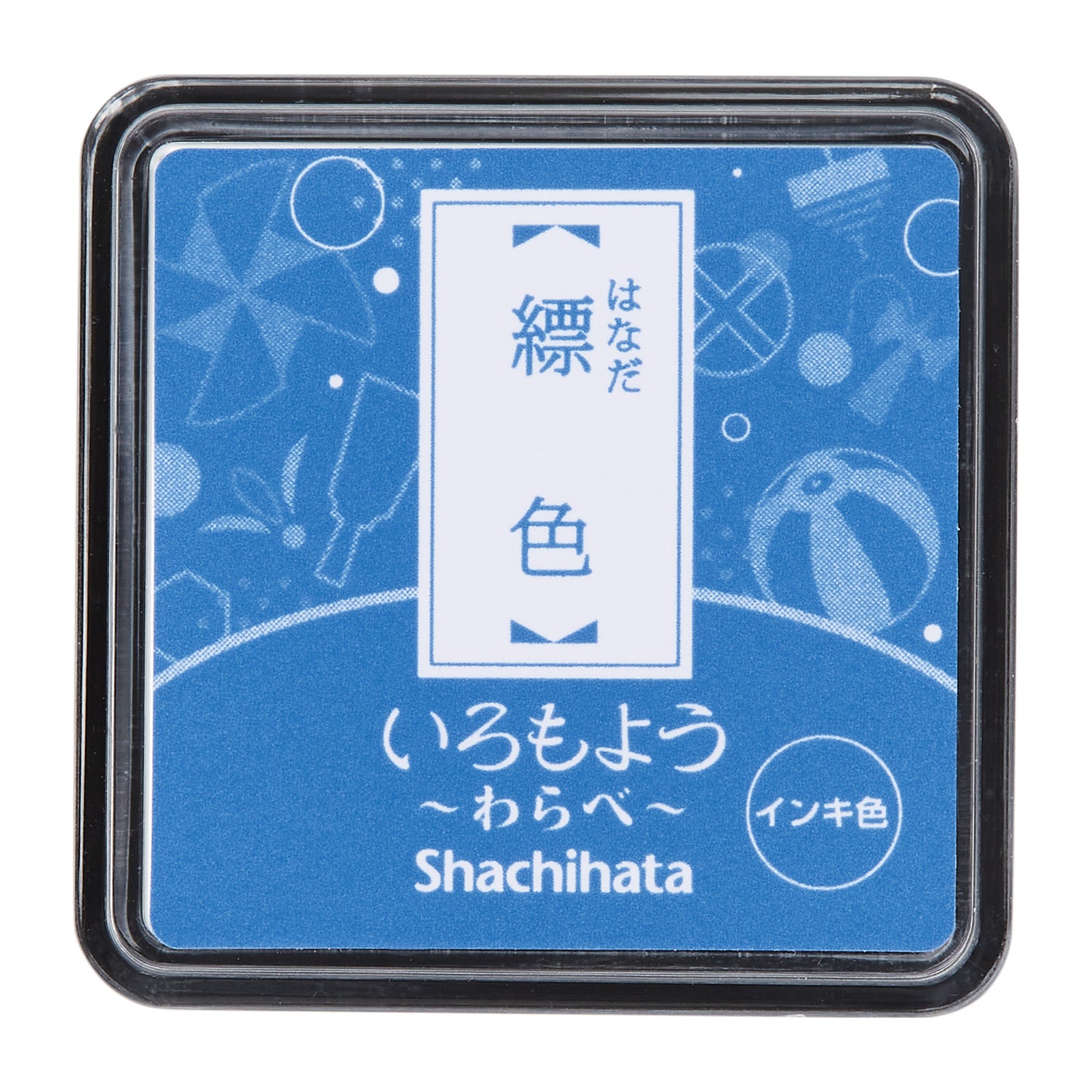 Shachihata stimpilpúði (minni) - blásteinn 縹色