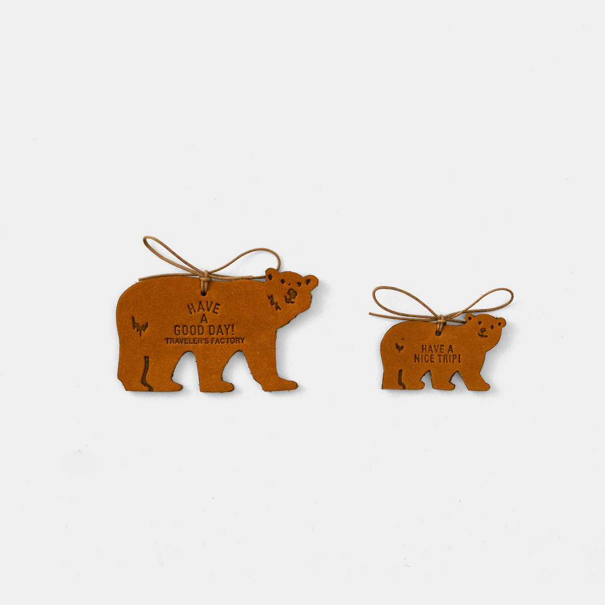 TRC Bear Leather tag