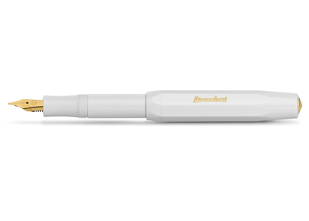 Kaweco Classic Sport Fountain Pen White M/F/EF