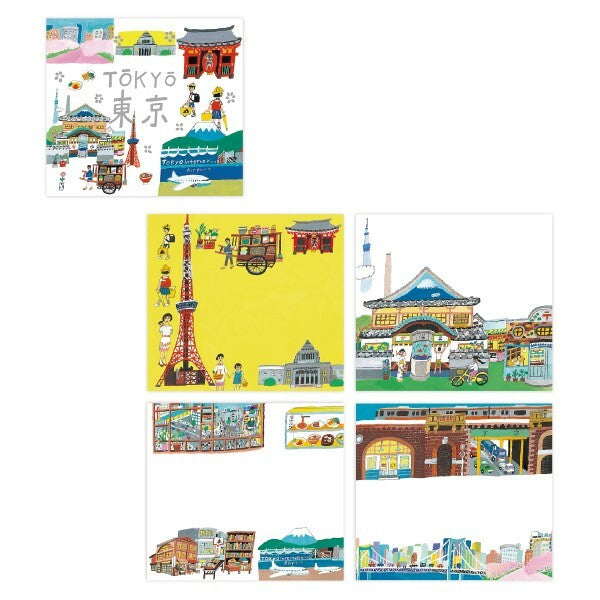 Cozyca minnisblokk - Tokyo