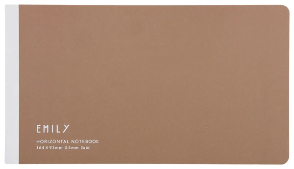 EMILy ílöng glósubók - brún