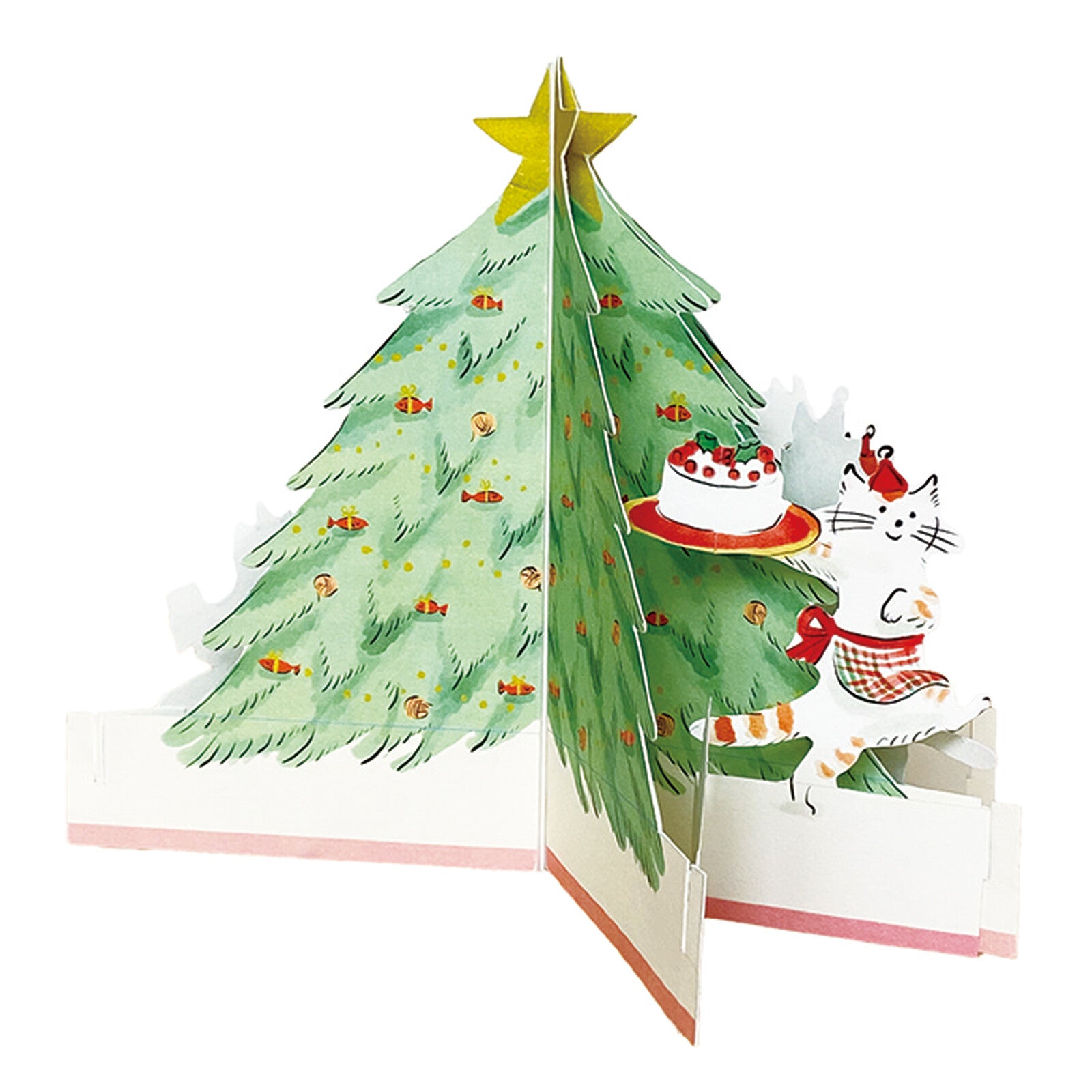 Þrívítt jólakort - jóladans