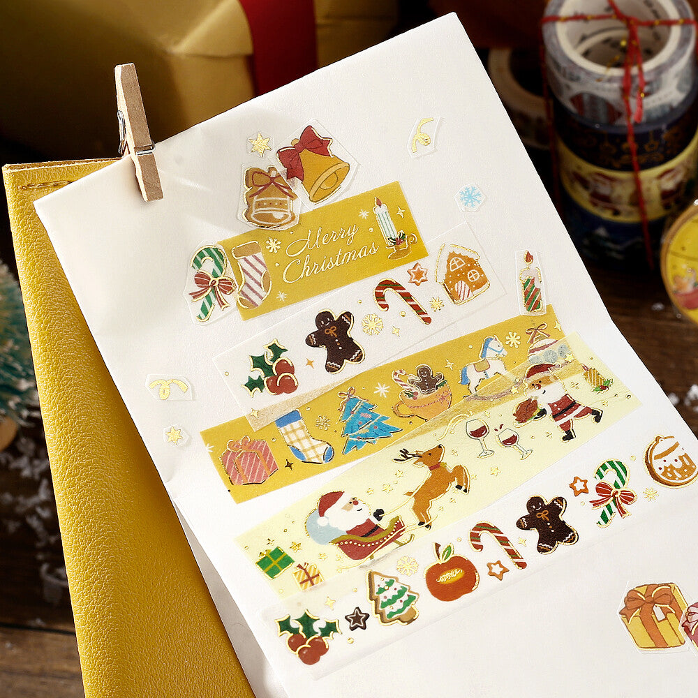 Skrautlímband (20mm x 5m) - góður jólasveinn