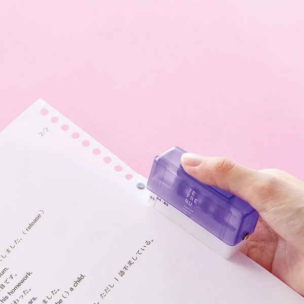 Gatari fyrir pappír (A5, A4, B5) fjólublár