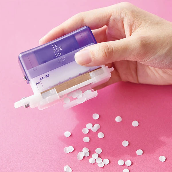 Gatari fyrir pappír (A5, A4, B5) fjólublár