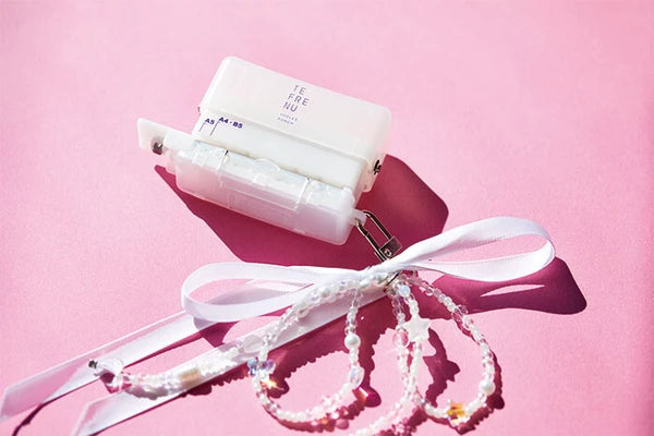 Gatari fyrir pappír (A5, A4, B5) fjólublár