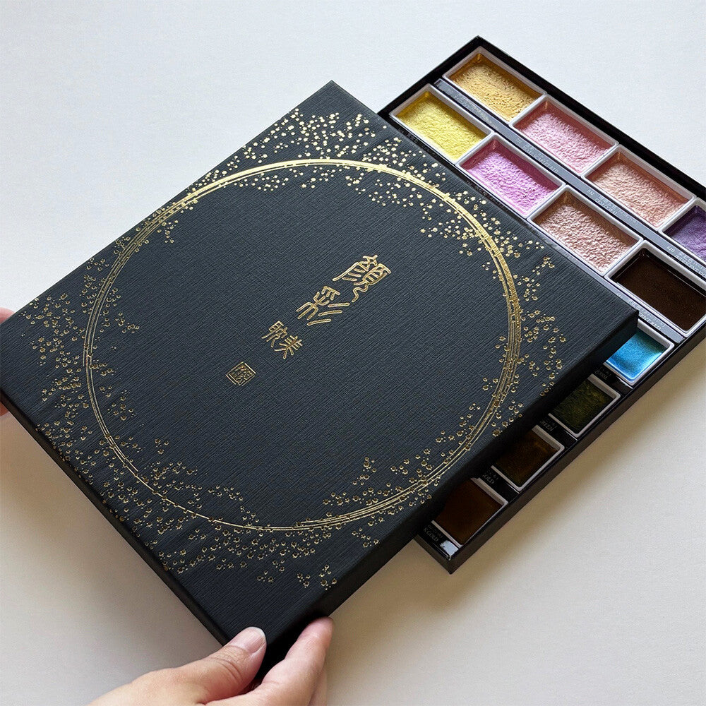 Gansai Tambe vatnslitir (24 lita sett) sanseraðir