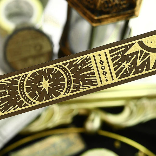 Skrautlímband (20mm x 5m) - stjörnugaldrar