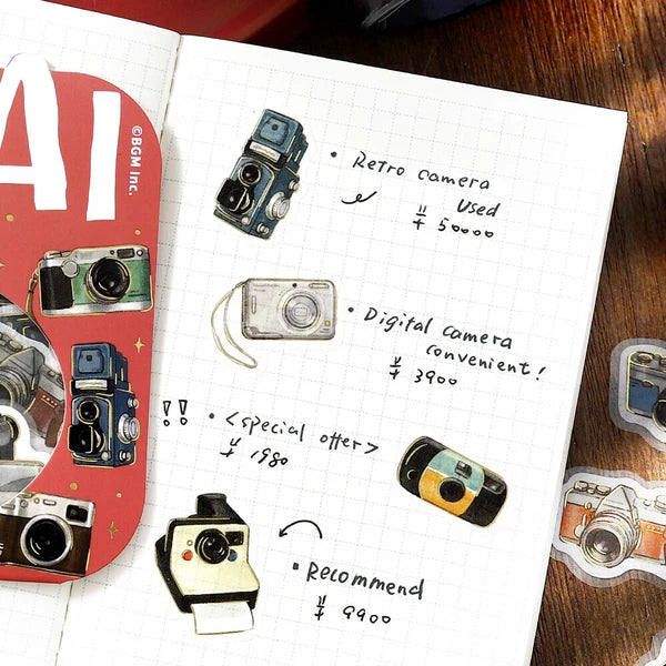 BGM 45 límmiðar í pakka ippai! - myndavélar