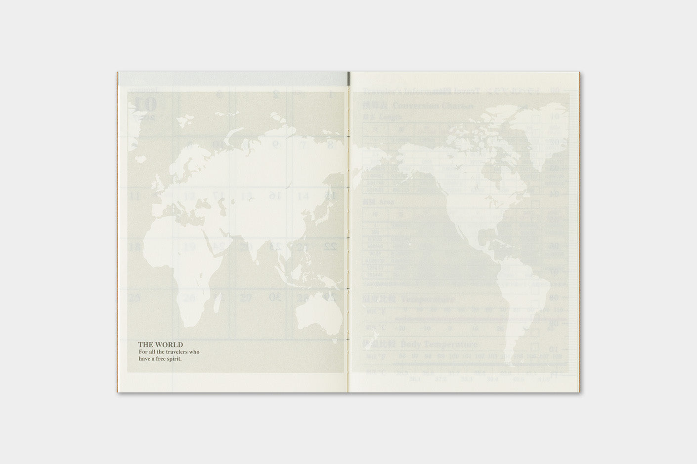 TRC 2026 Monthly Diary Passport Size (forpöntun/pre-order)