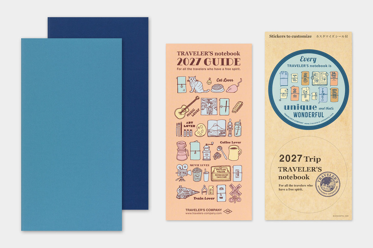 Traveler's Company 2027 Weekly + Memo (Regular Size) - forpöntun