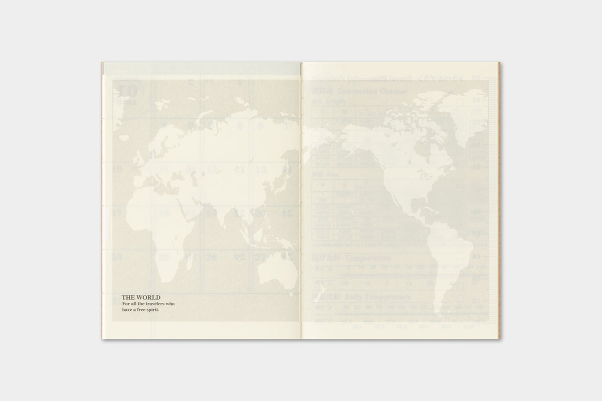 Traveler's Company 2027 Monthly (Passport Size) - forpöntun