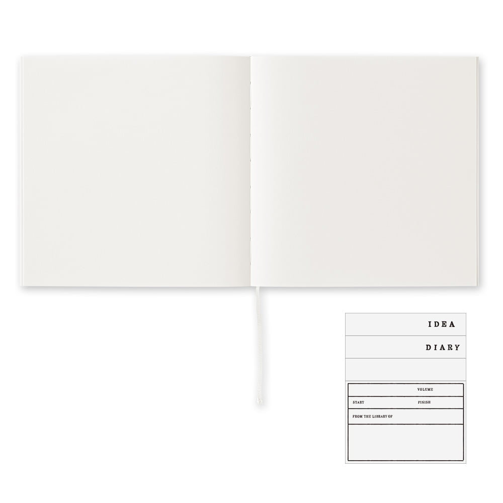 MD Notebook Cotton A5 Square Blank