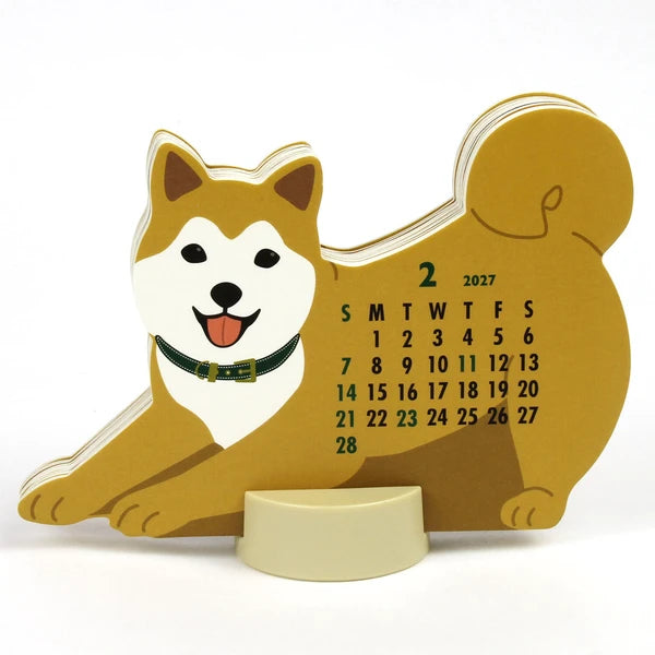 Dagatal 2027 - Shiba Inu hundarnir