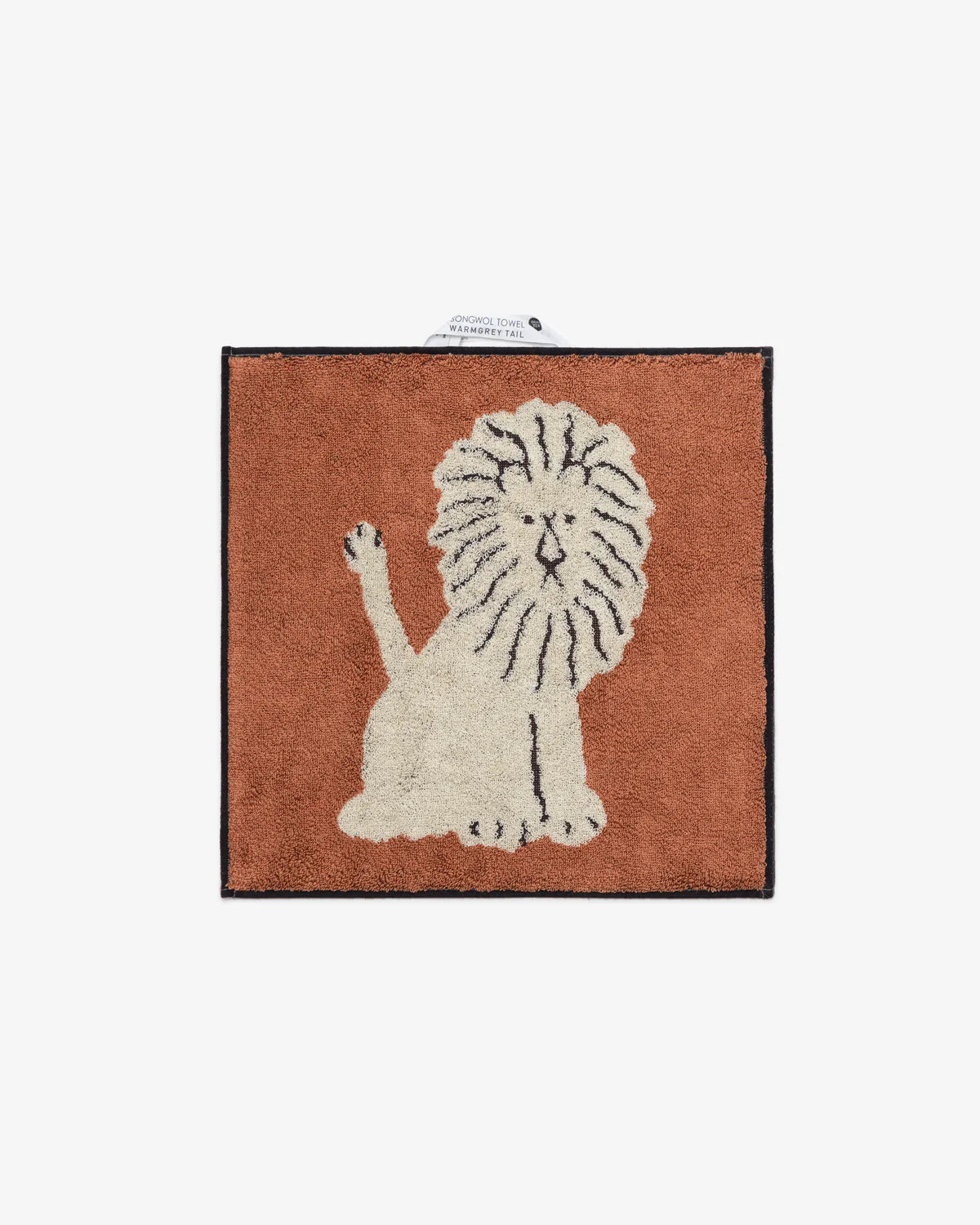 Warmgrey Tail þvottastykki - ljón