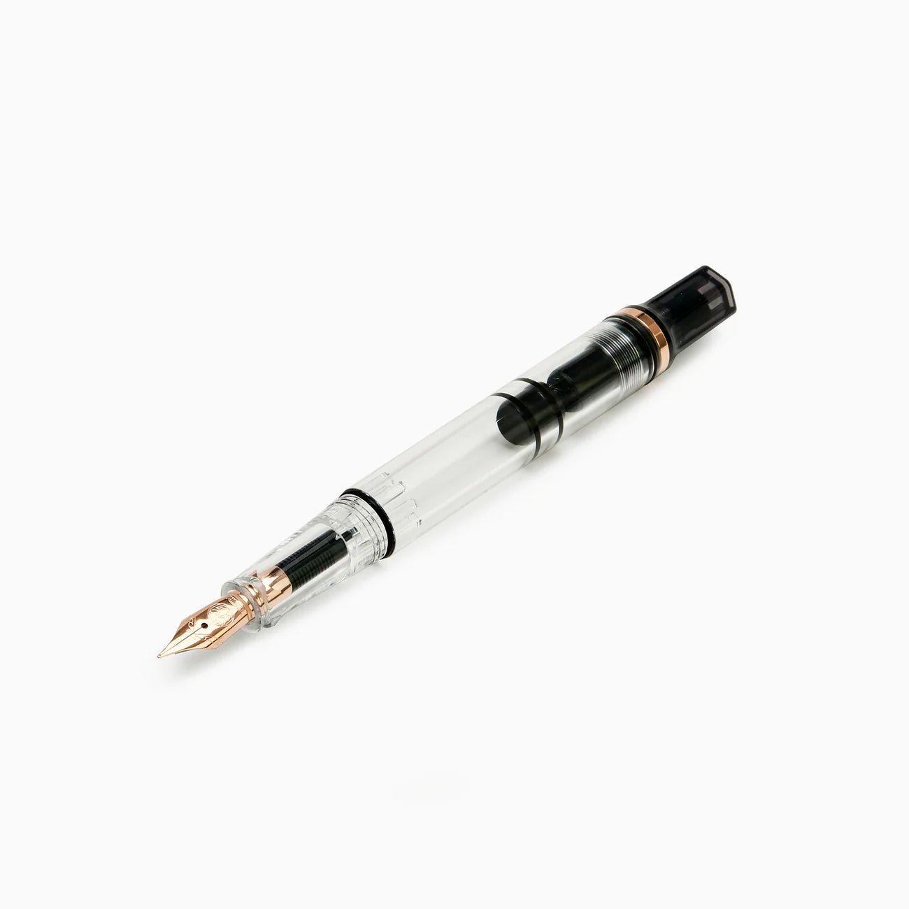 TWSBI ECO SMOKE ROSEGOLD FOUNTAIN PEN EF/F/M