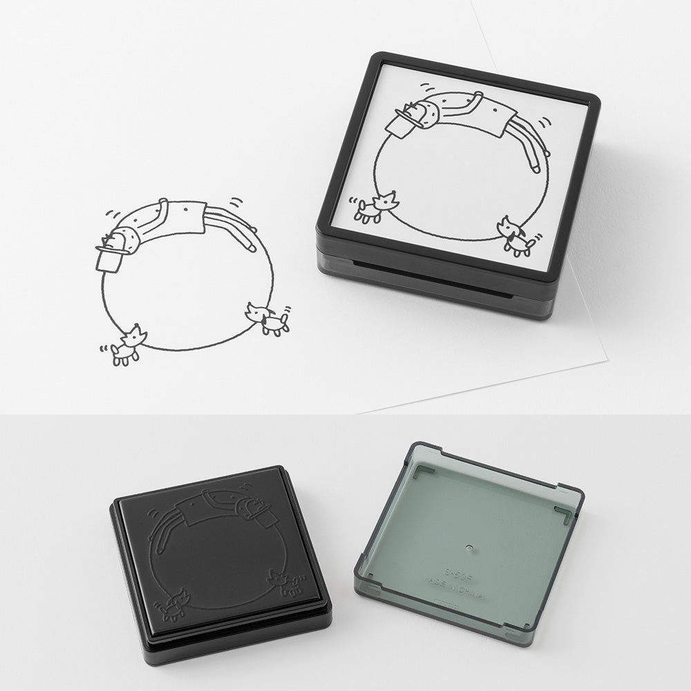 Ojisan 30th Anniversary Paintable stamp Pre-inked Ball