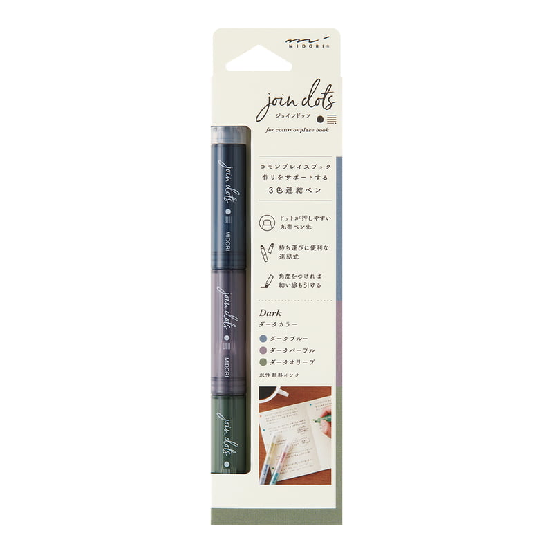 Connecting Pen Join Dots Dark