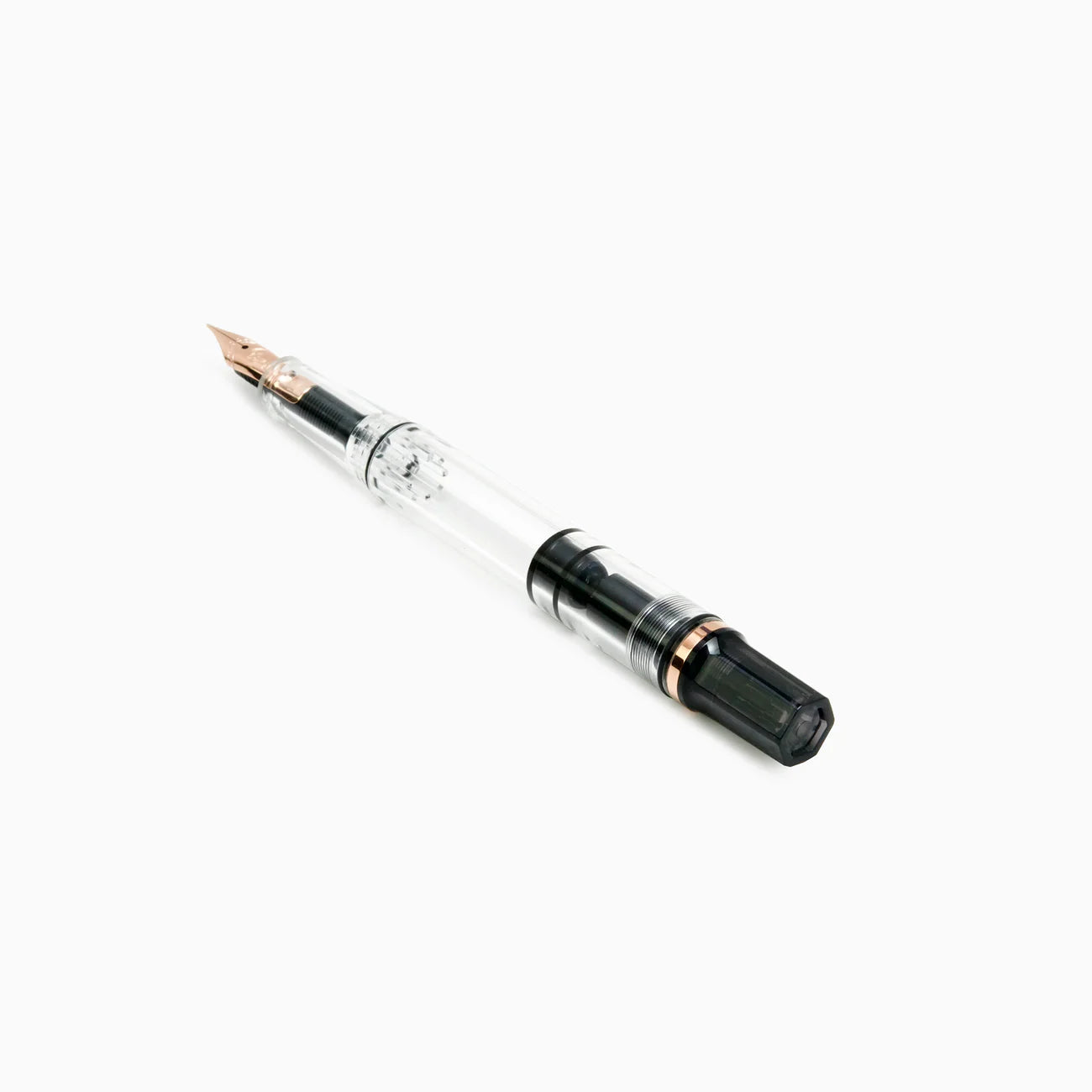 TWSBI ECO SMOKE ROSEGOLD FOUNTAIN PEN EF/F/M