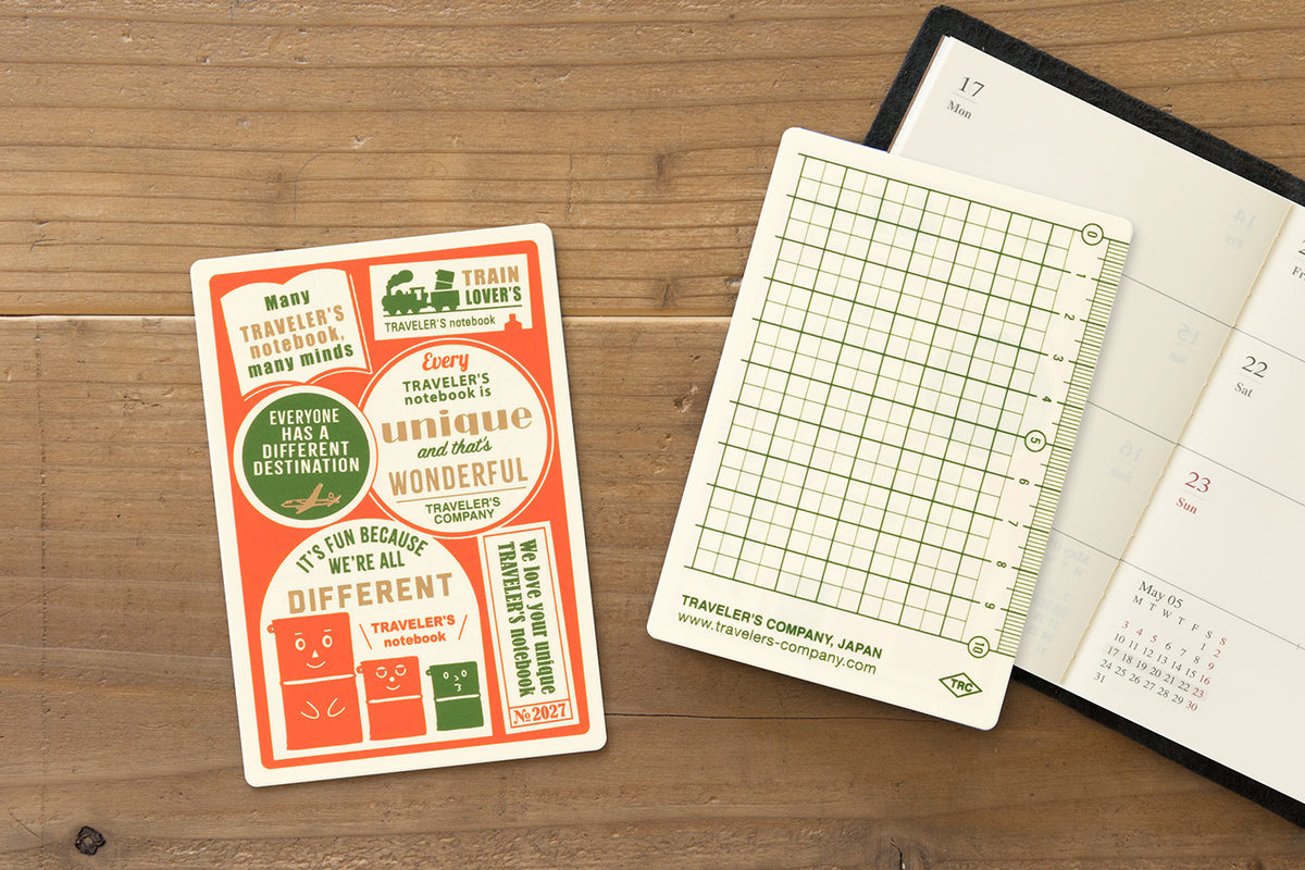 Traveler's Company 2027 Passport Size Underlay - forpöntun