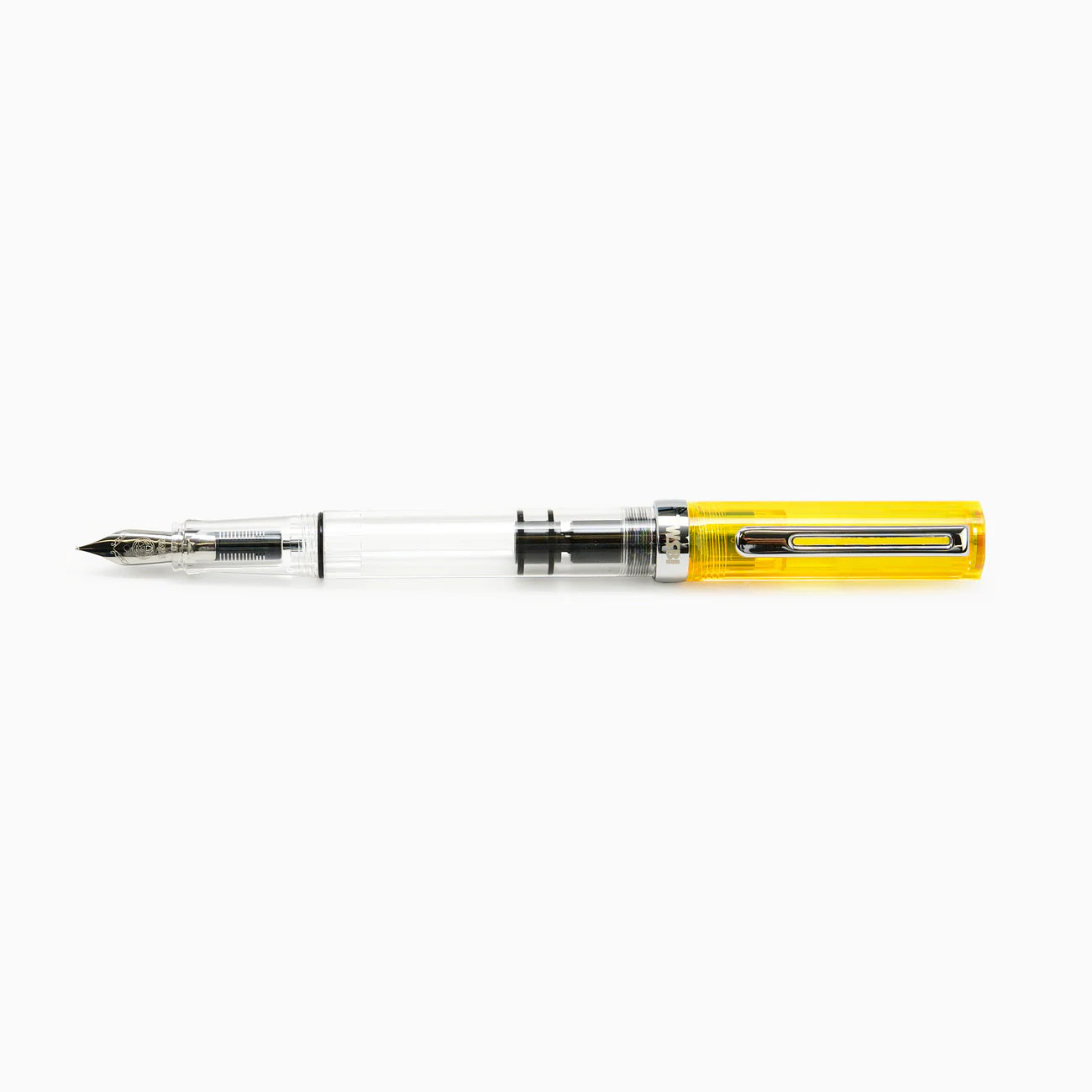 TWSBI ECO TRANSPARENT YELLOW FOUNTAIN PEN - EF/M/B