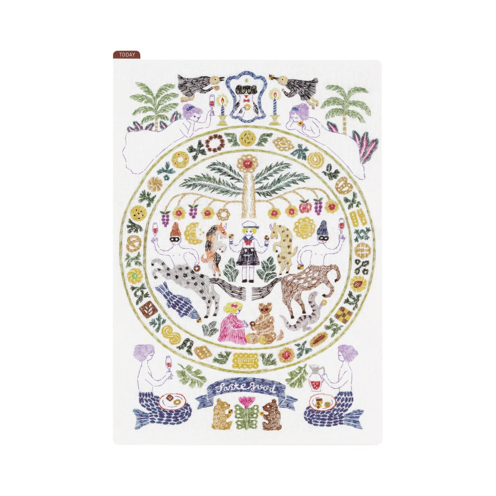 iyo okumi: Hobonichi Pencil Board for A5 Size (Happy Tea Time - Taste Good)