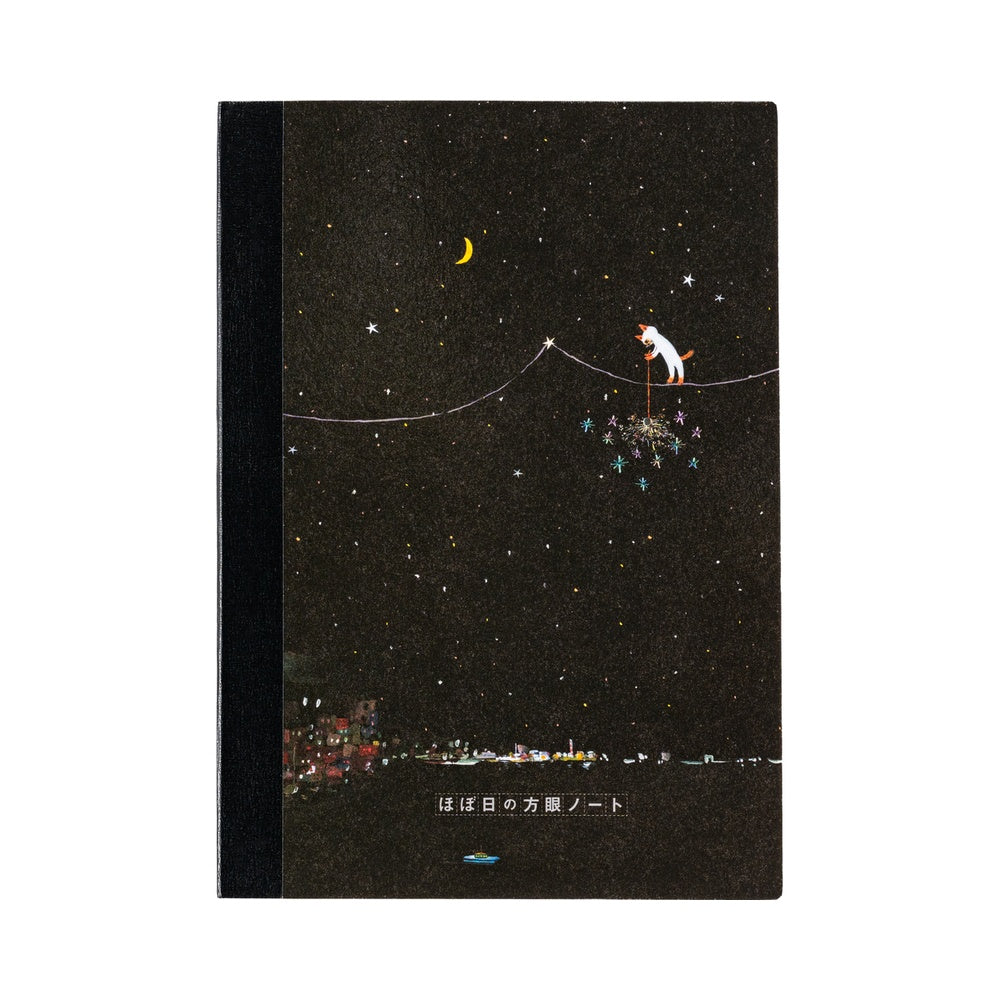 Hiroko Kubota: Hobonichi Graph Notebook (A5) - Another night of falling star sparklers