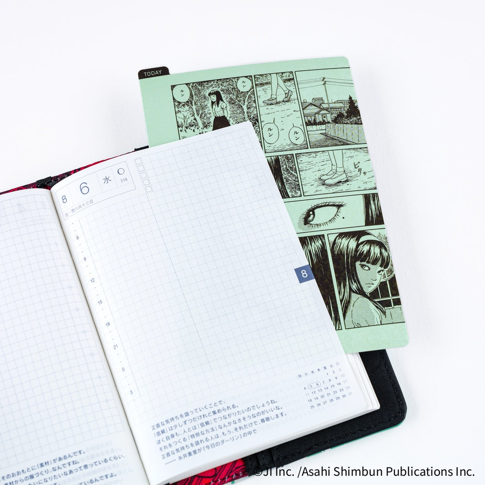 Junji Ito: Hobonichi Pencil Board for A6 Size (Tomie - Green)