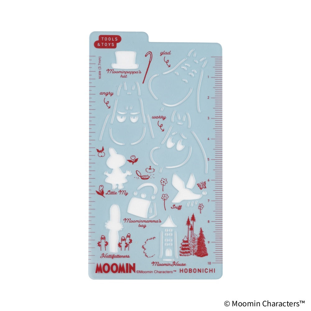 Moomin: Hobonichi Stencil - Moomin