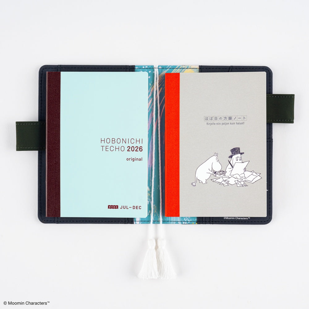 Moomin: Hobonichi Graph Notebook (A6) - Moomin