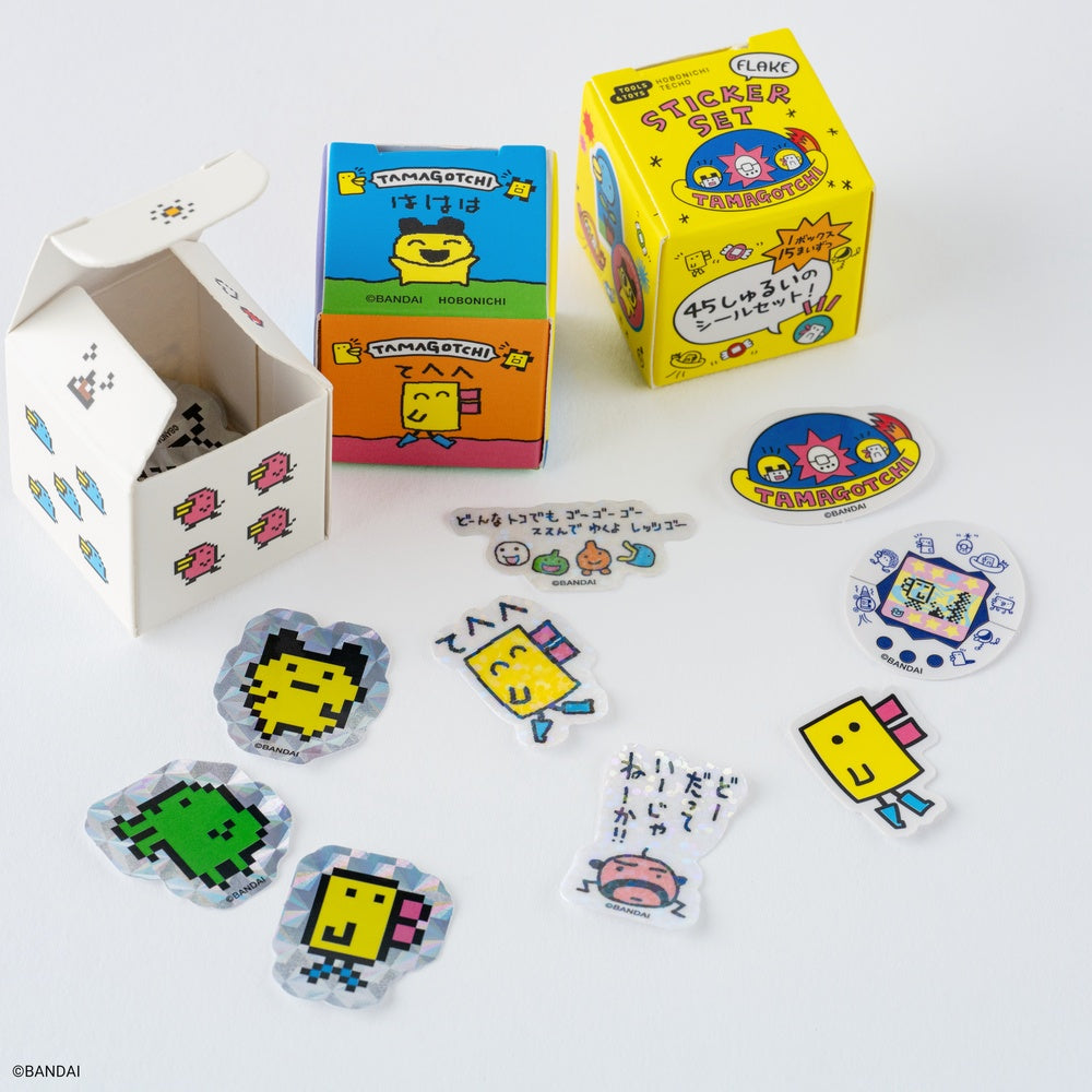 Tamagotchi: Flake Stickers (Set of 3 Boxes)