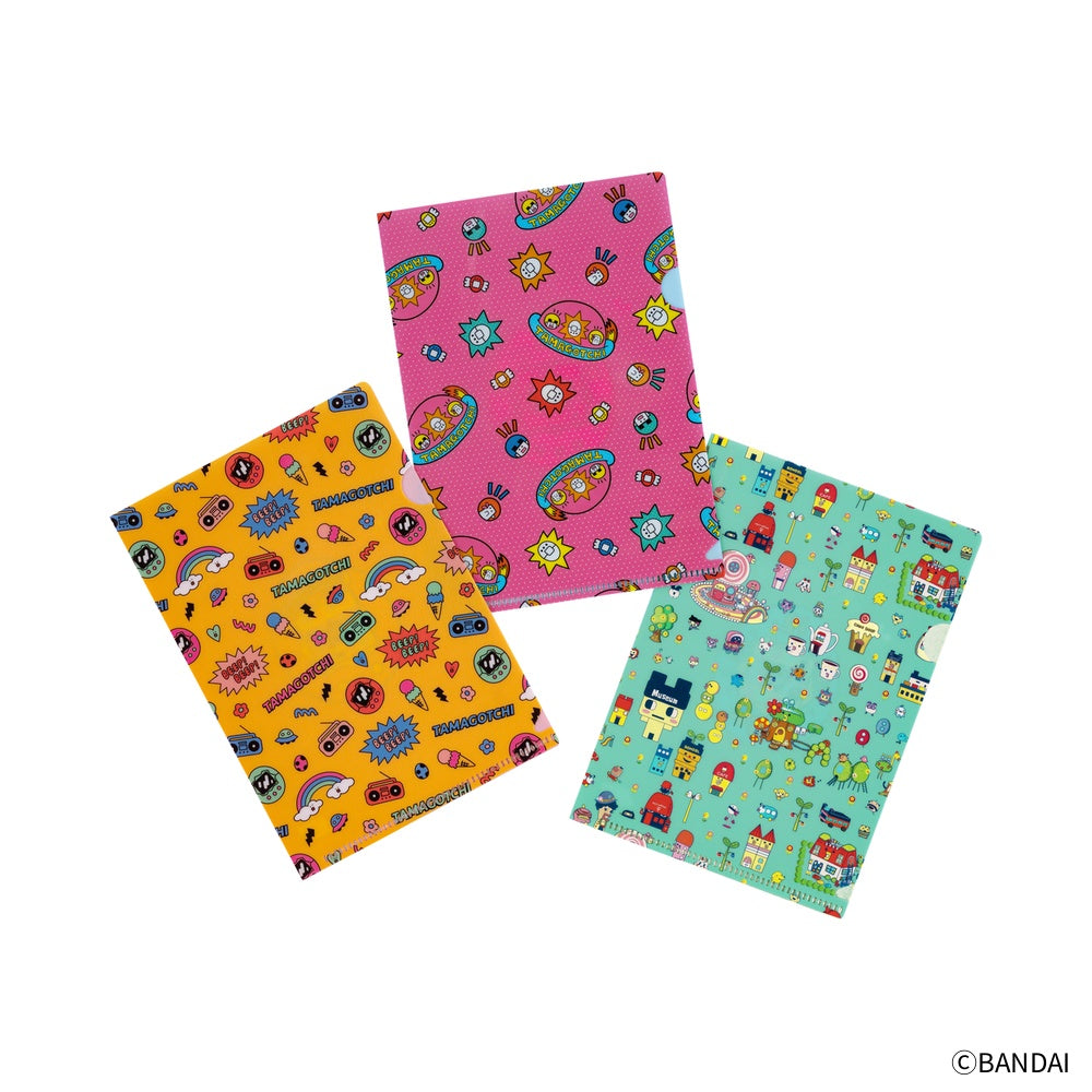 Tamagotchi: Hobonichi Folder Set of 3 for A6 Size (Tamagotchi)