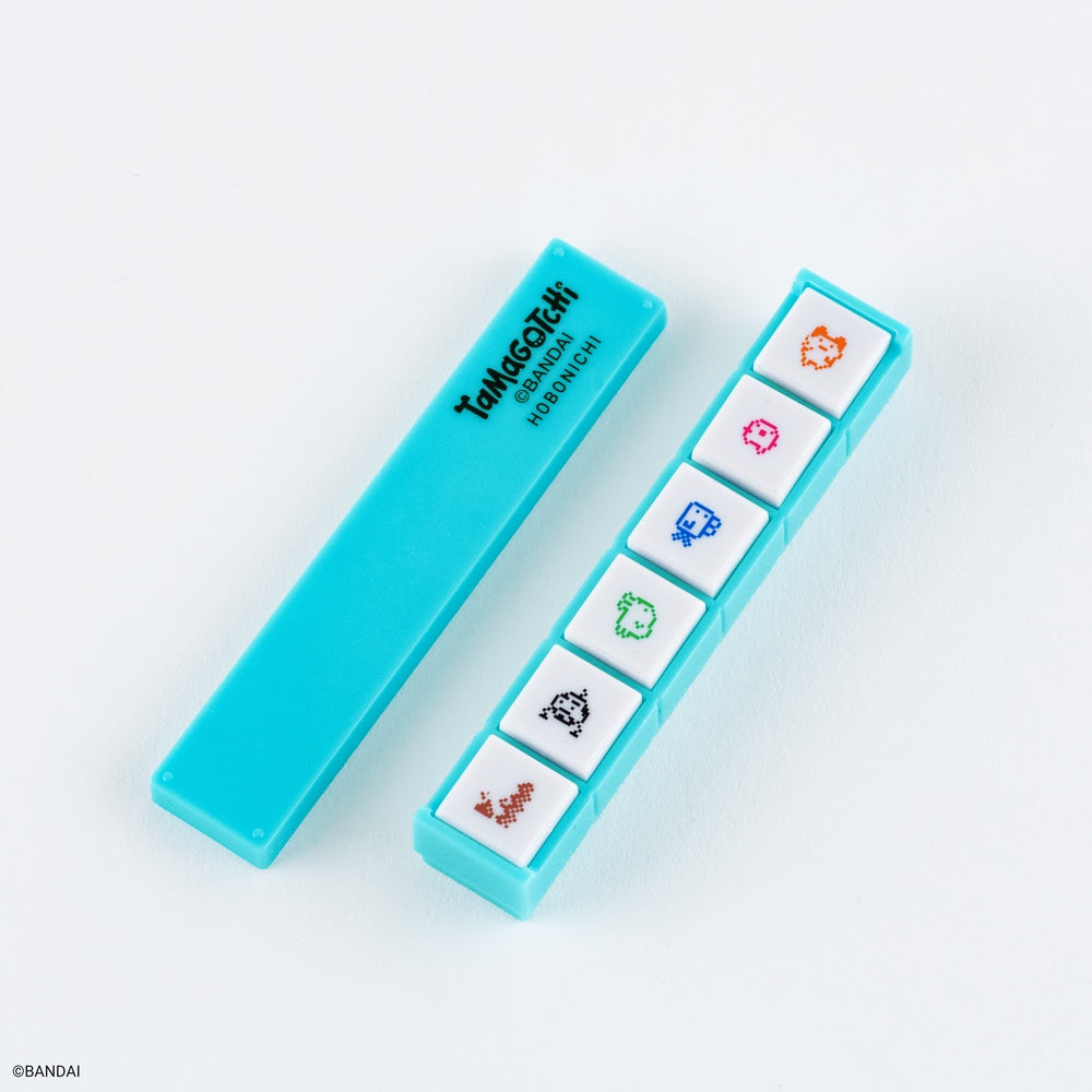 Kodomo no Kao x Hobonichi: Pochitto6 Push-Button Stamp (Tamagotchi)