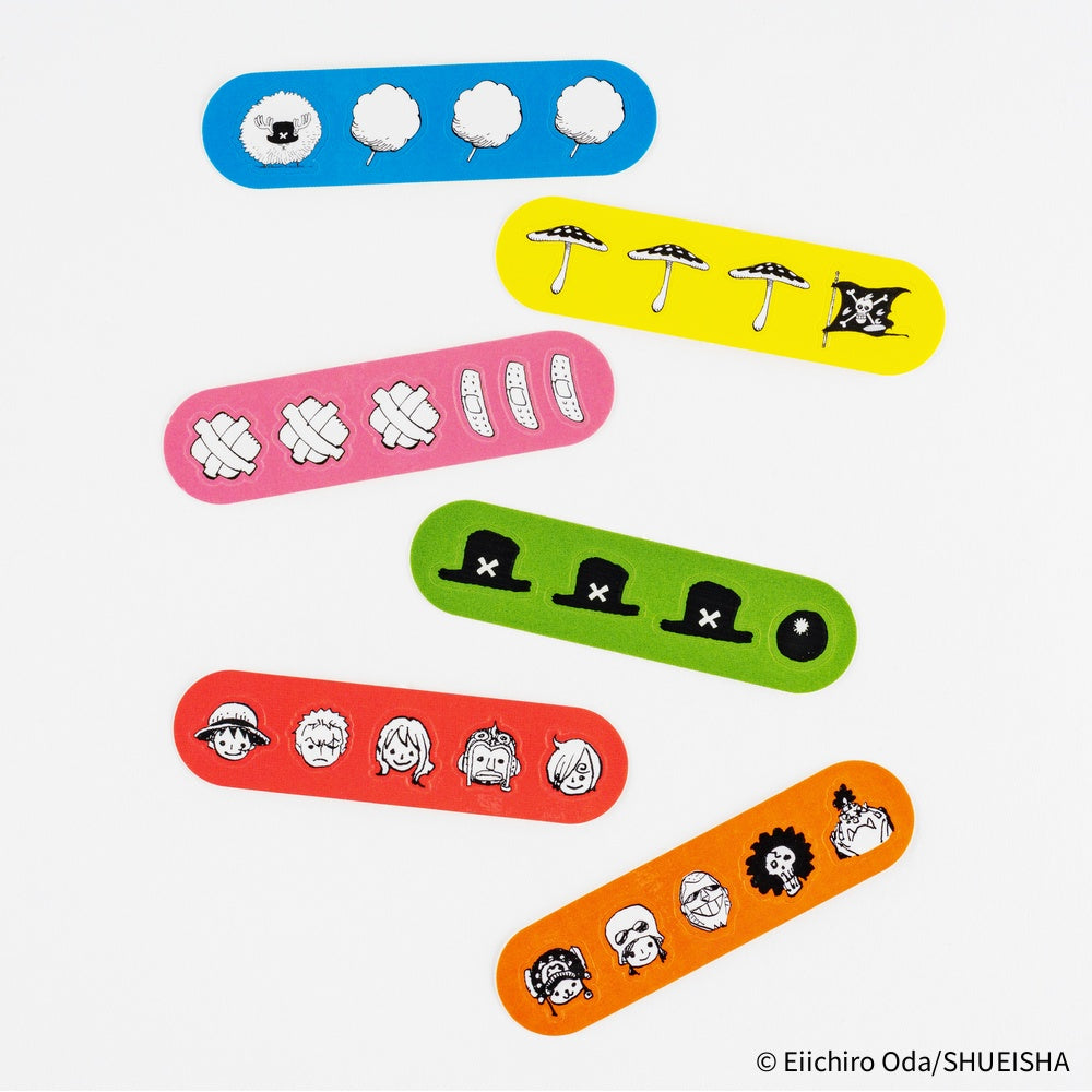 ONE PIECE magazine: Chopper's Techo First Aid Kit Stickers