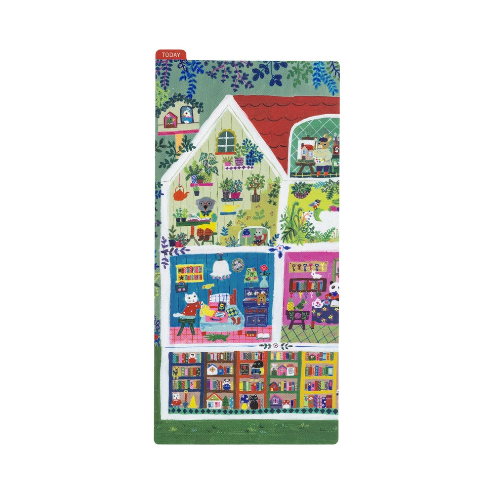 Yumi Kitagishi: Hobonichi Pencil Board for Weeks (Animal Condo)