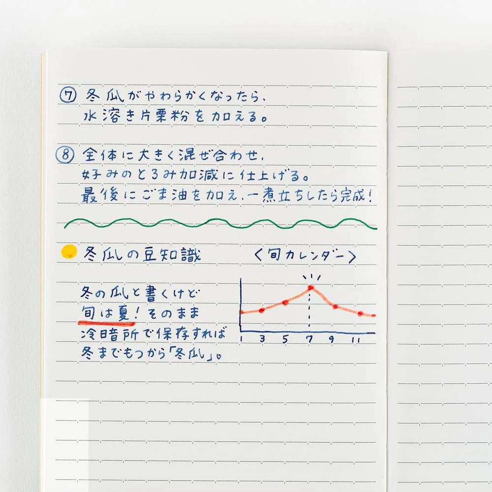 Hobonichi Lined Notebook (A5)