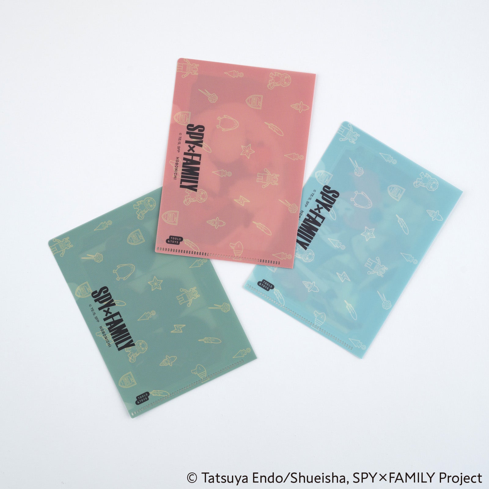 SPY x FAMILY: Hobonichi Clear Folder Set of 3 for A6 Size (SPY x FAMILY) Group 1