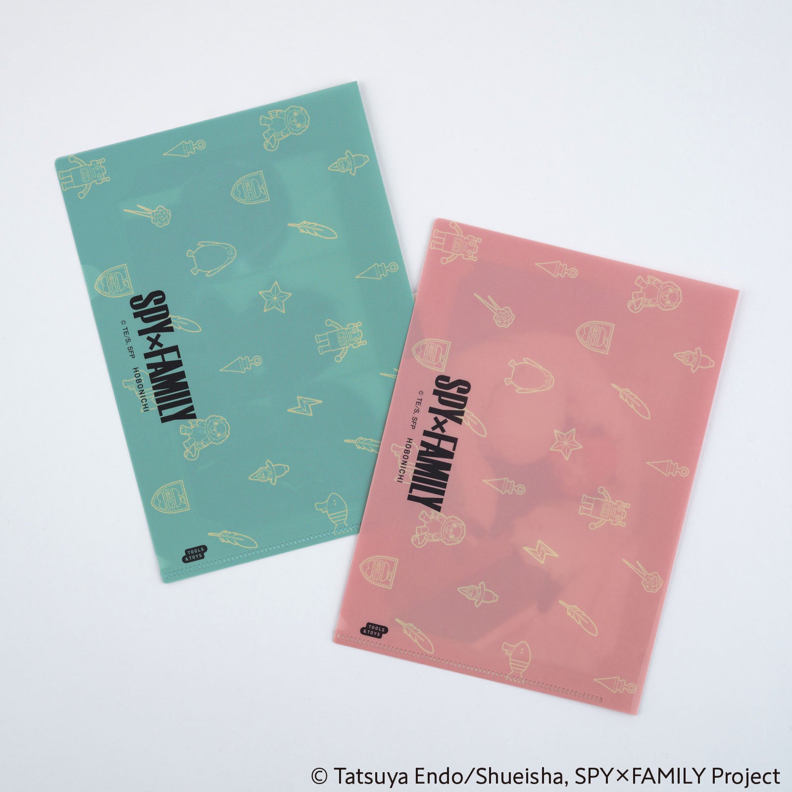SPY x FAMILY: Hobonichi Clear Folder Set of 2 for A5 Size (SPY x FAMILY) Group 1