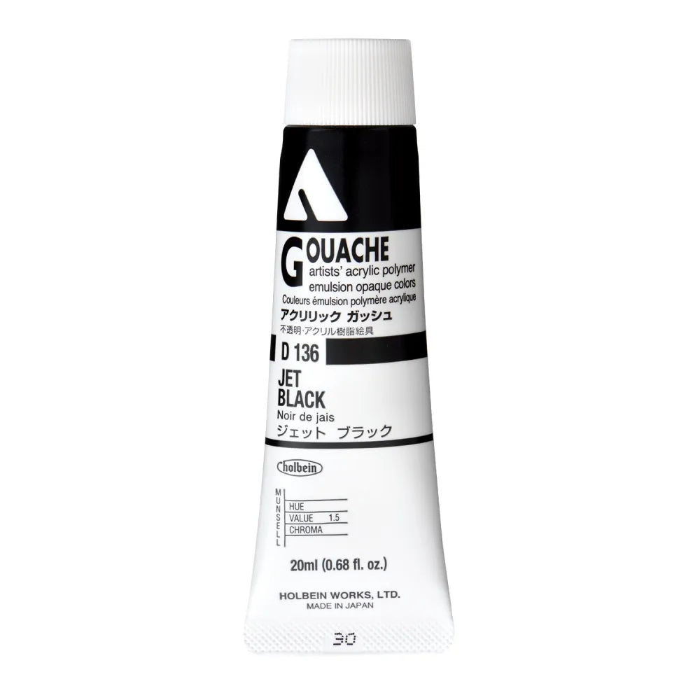 Holbein Akrýl Gvass (Acrylic Gouache) Master sett 12 litir x 20ml túbur