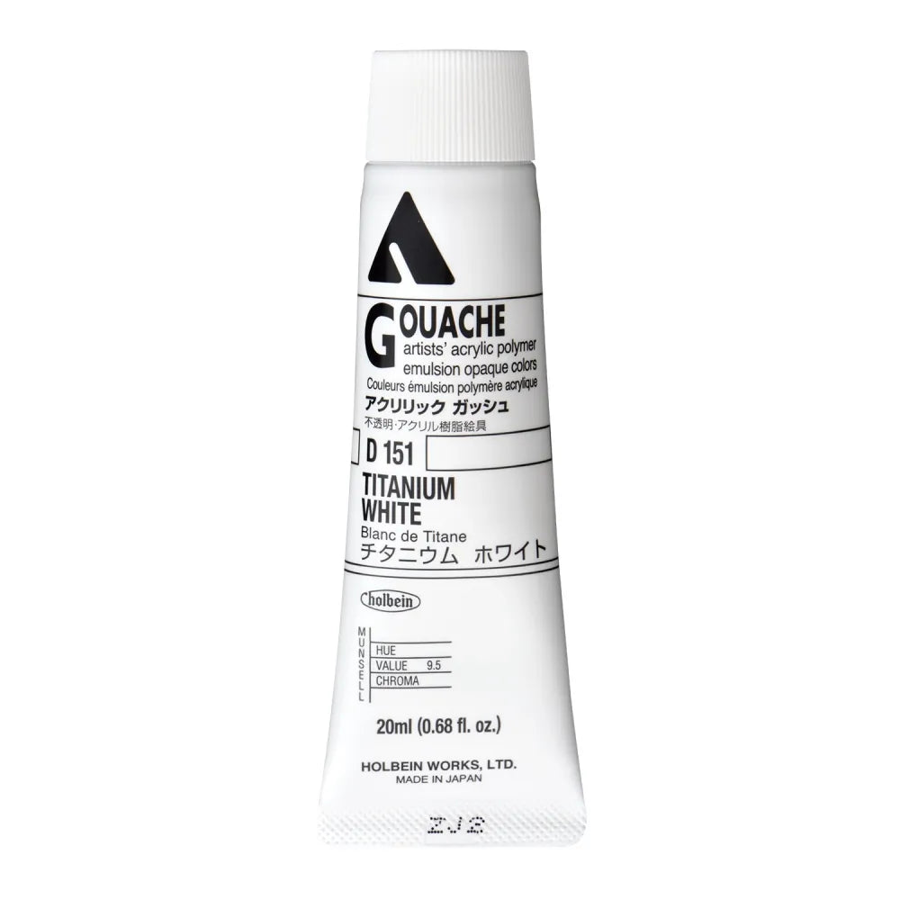 Holbein Akrýl Gvass (Acrylic Gouache) Master sett 12 litir x 20ml túbur