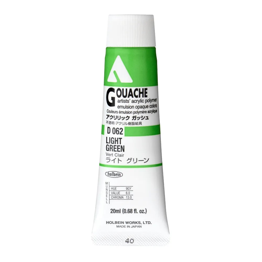 Holbein Akrýl Gvass (Acrylic Gouache) Master sett 12 litir x 20ml túbur