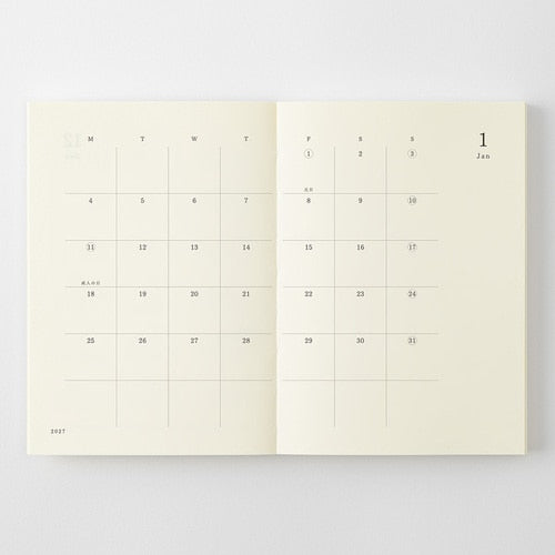MD Notebook Diary A6 2027