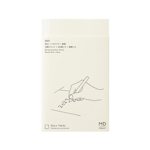MD Notebook Diary B6 Slim 2027