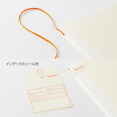 MD Notebook Diary A5 Thin 2027