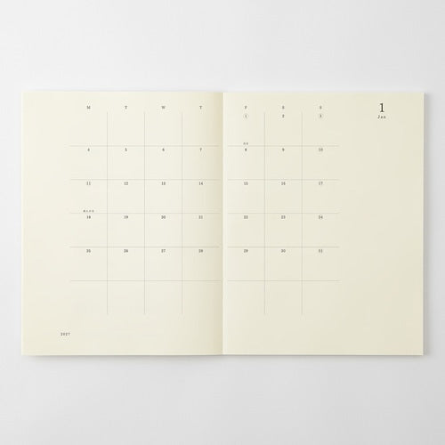 MD Notebook Diary A4 Variant Thin 2027
