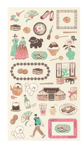 Límmiðar - kóresk smásaga