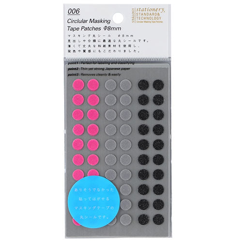 Stálogy doppulímmiðar (8mm) Shuffle Space