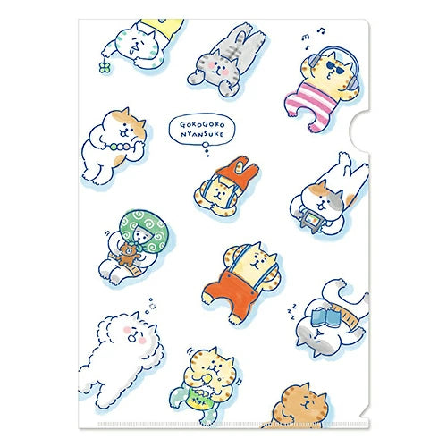 Plastmappa A4 - Gorogoro og vinir í slökun