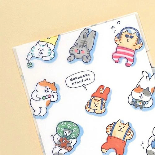 Plastmappa A4 - Gorogoro og vinir í slökun