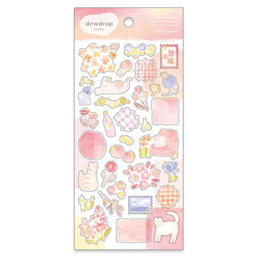 Límmiðar - bleika herbergið